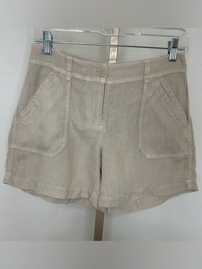 Tommy Bahama Beige kahki Linen Shorts